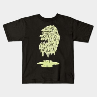 Oozing Zombie Head Kids T-Shirt